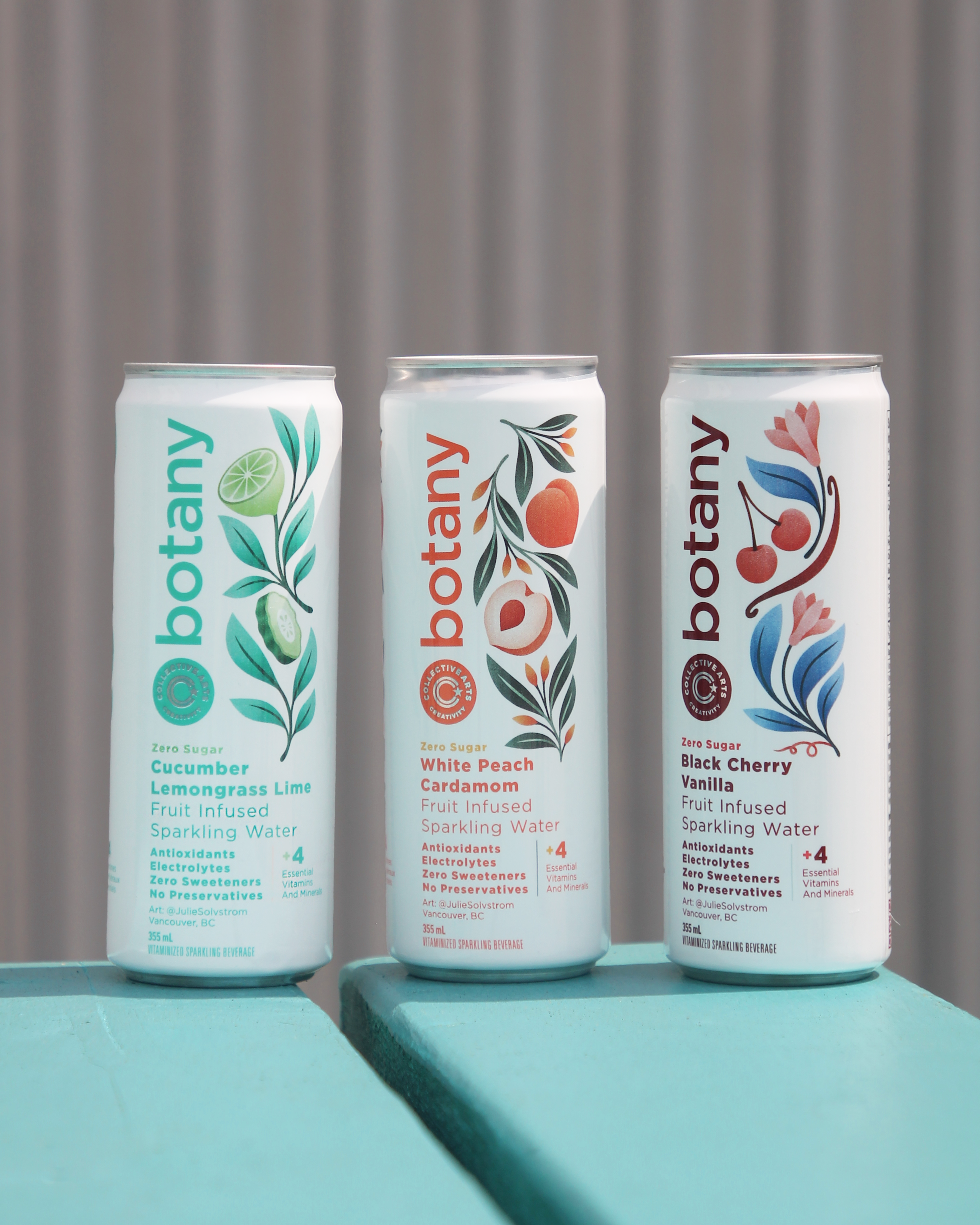 Botany White Peach & Cardamom Fruit Infused Sparkling Water